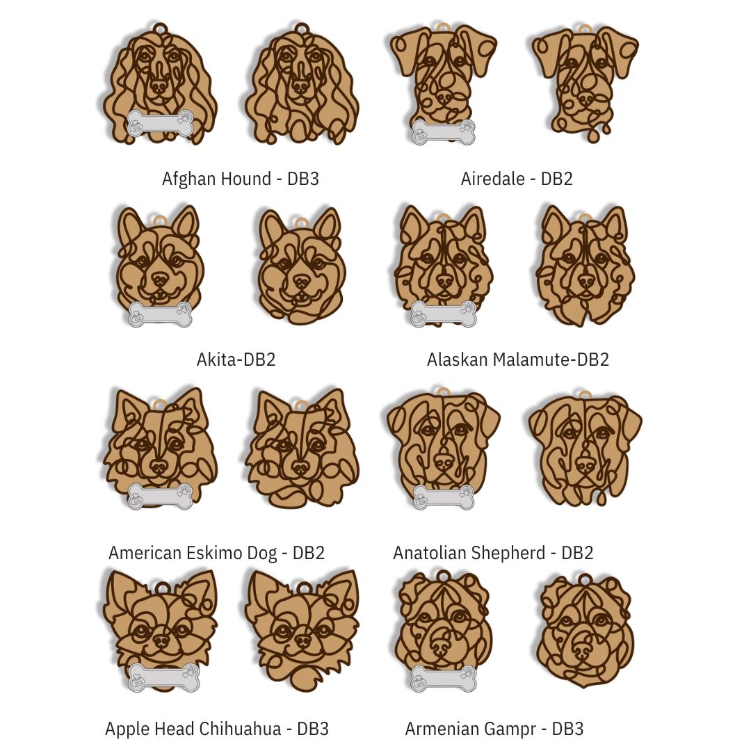 Dog Breed Ornament - Personalized