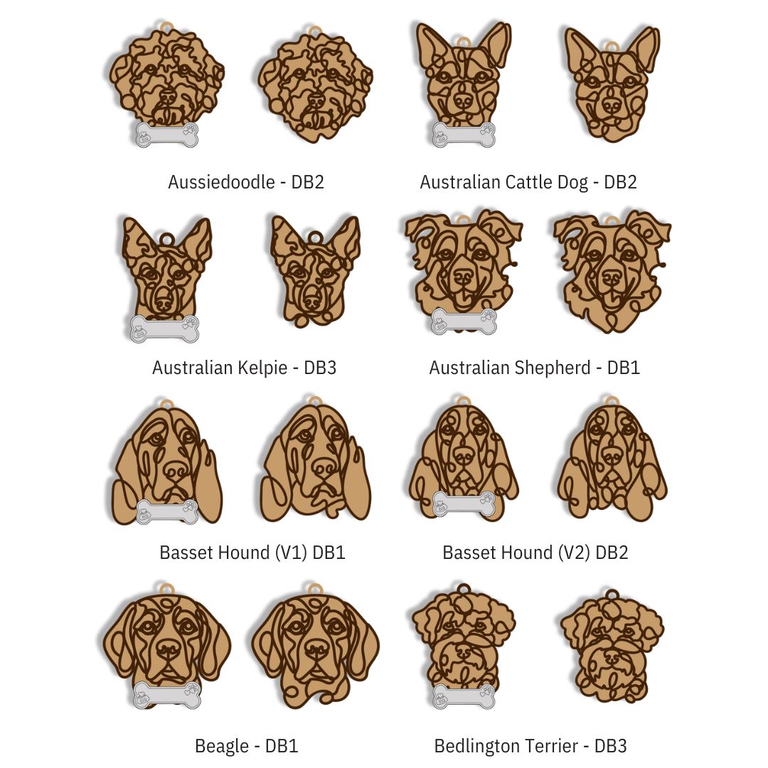 Dog Breed Ornament - Personalized