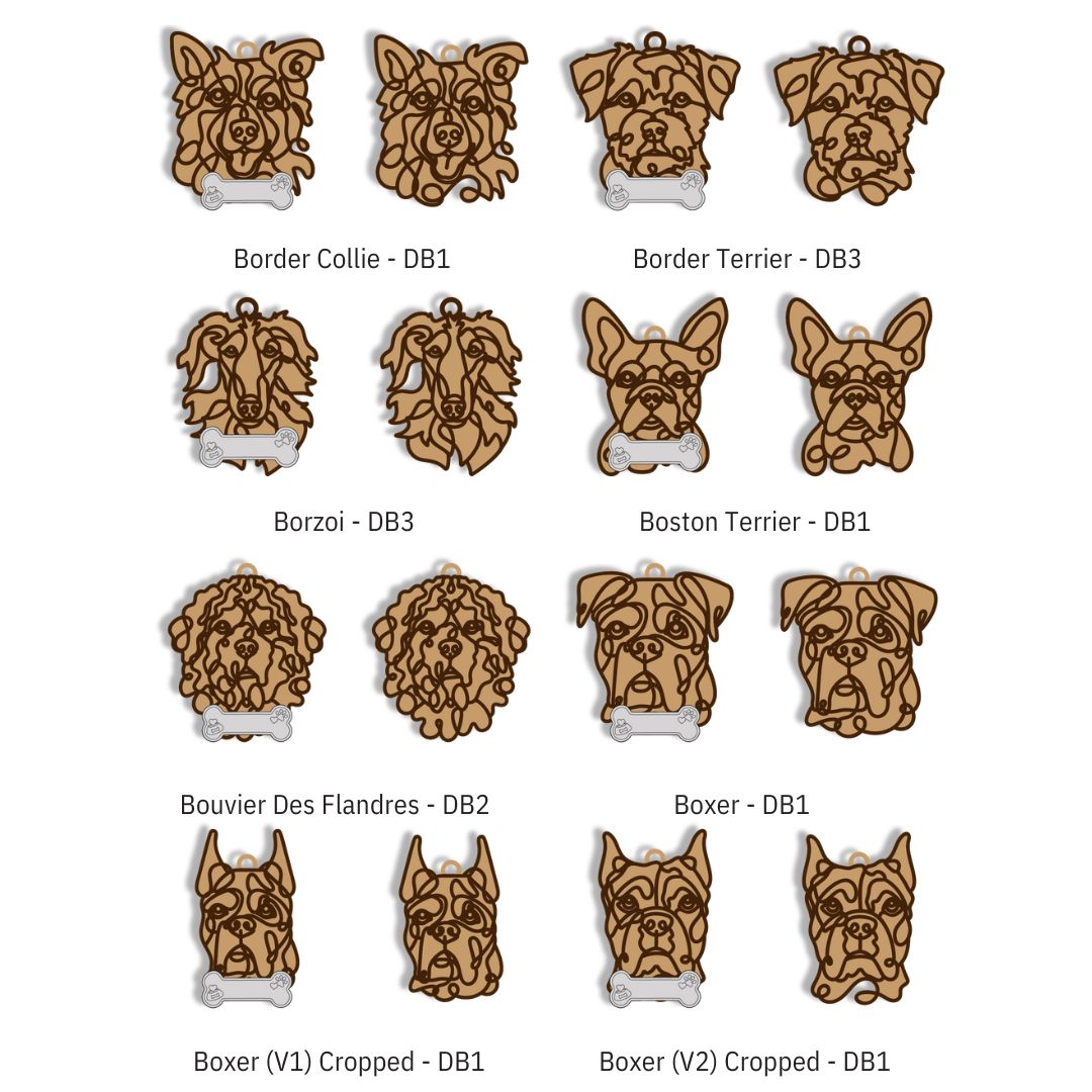 Dog Breed Ornament - Personalized