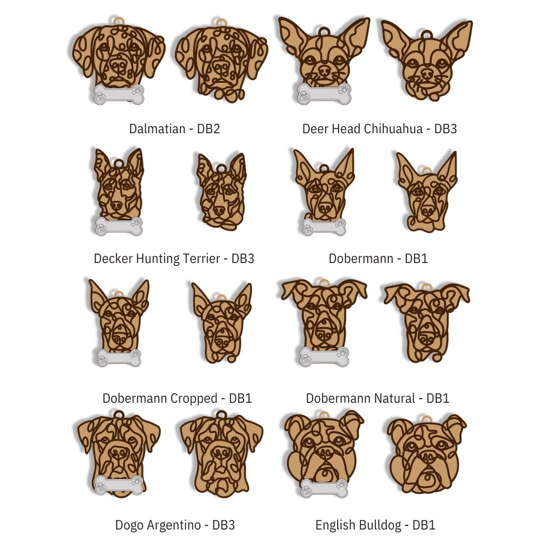 Dog Breed Ornament - Personalized