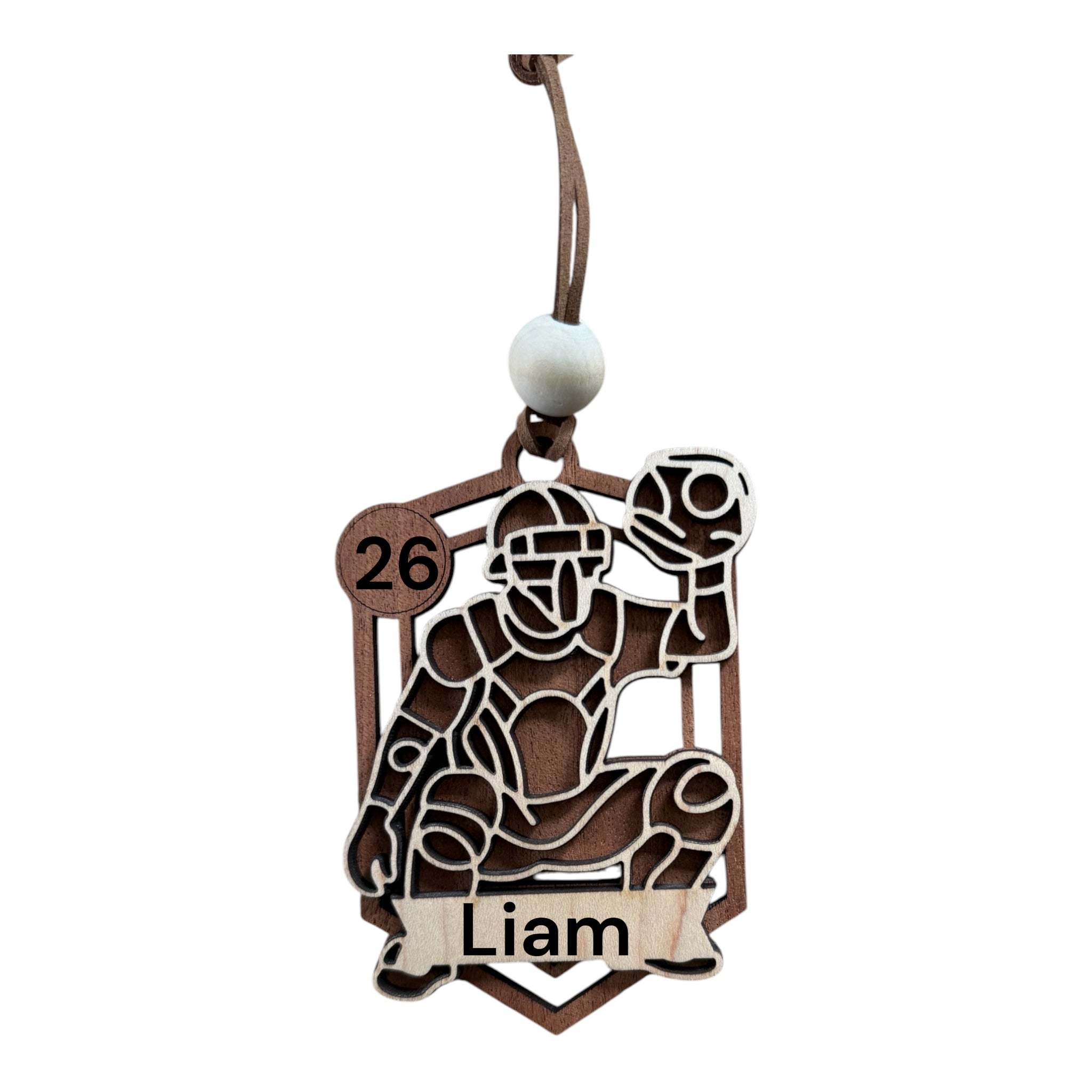 Personalized Baseball Ornament