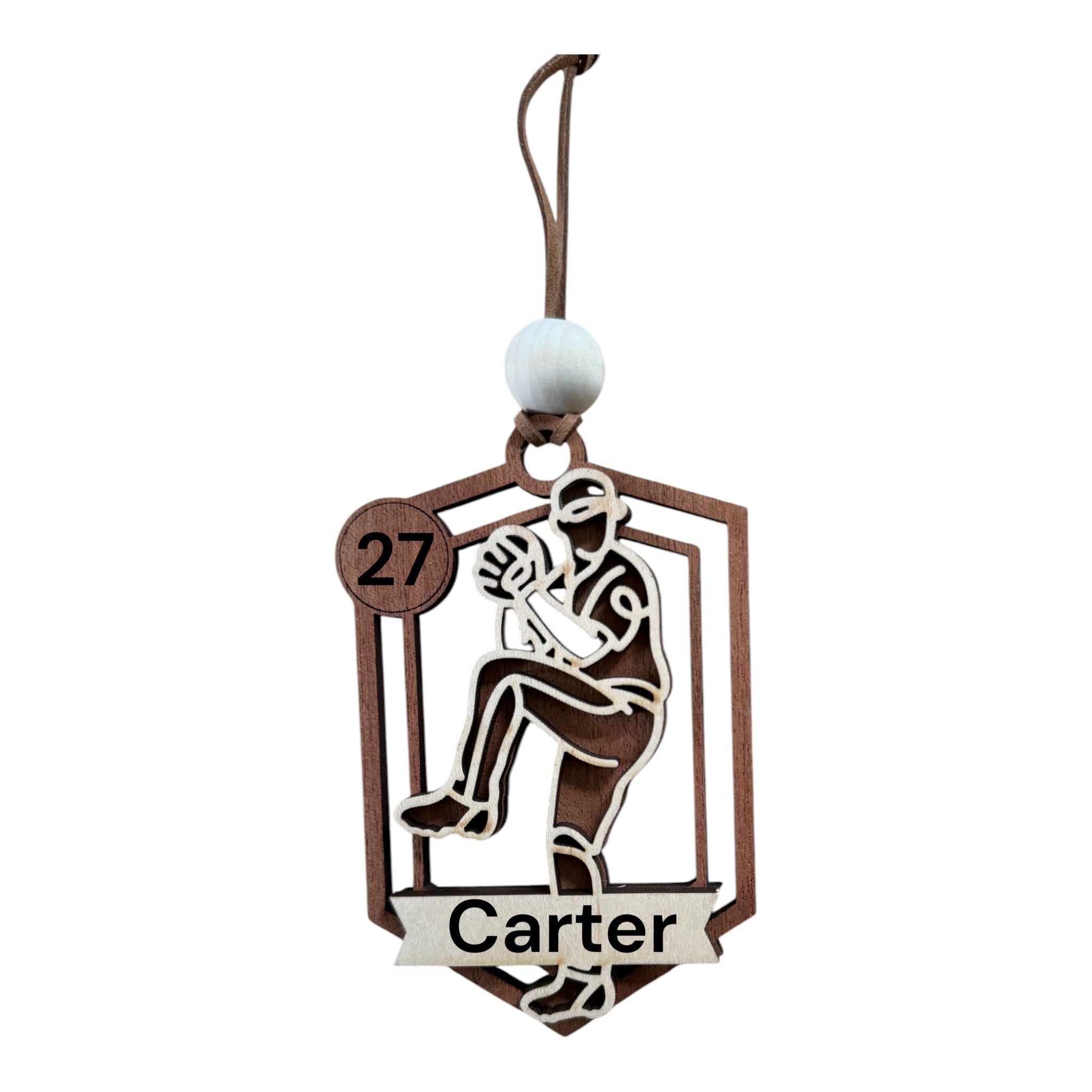 Personalized Baseball Ornament