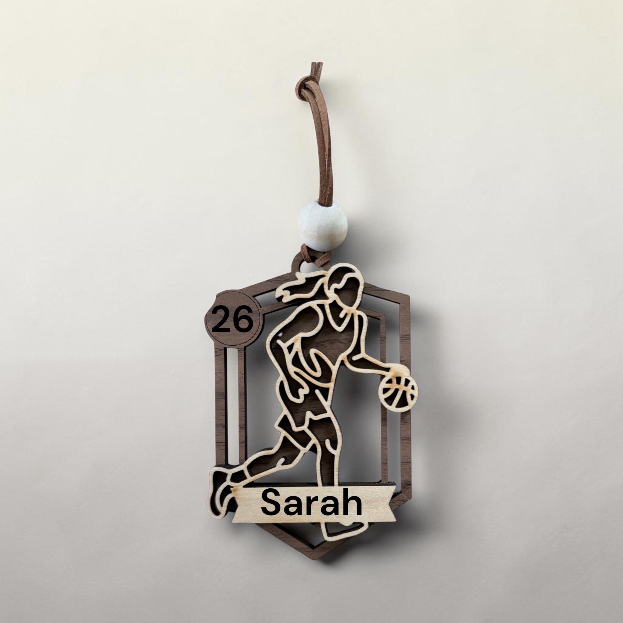 Personalized Basketball Player Ornament
