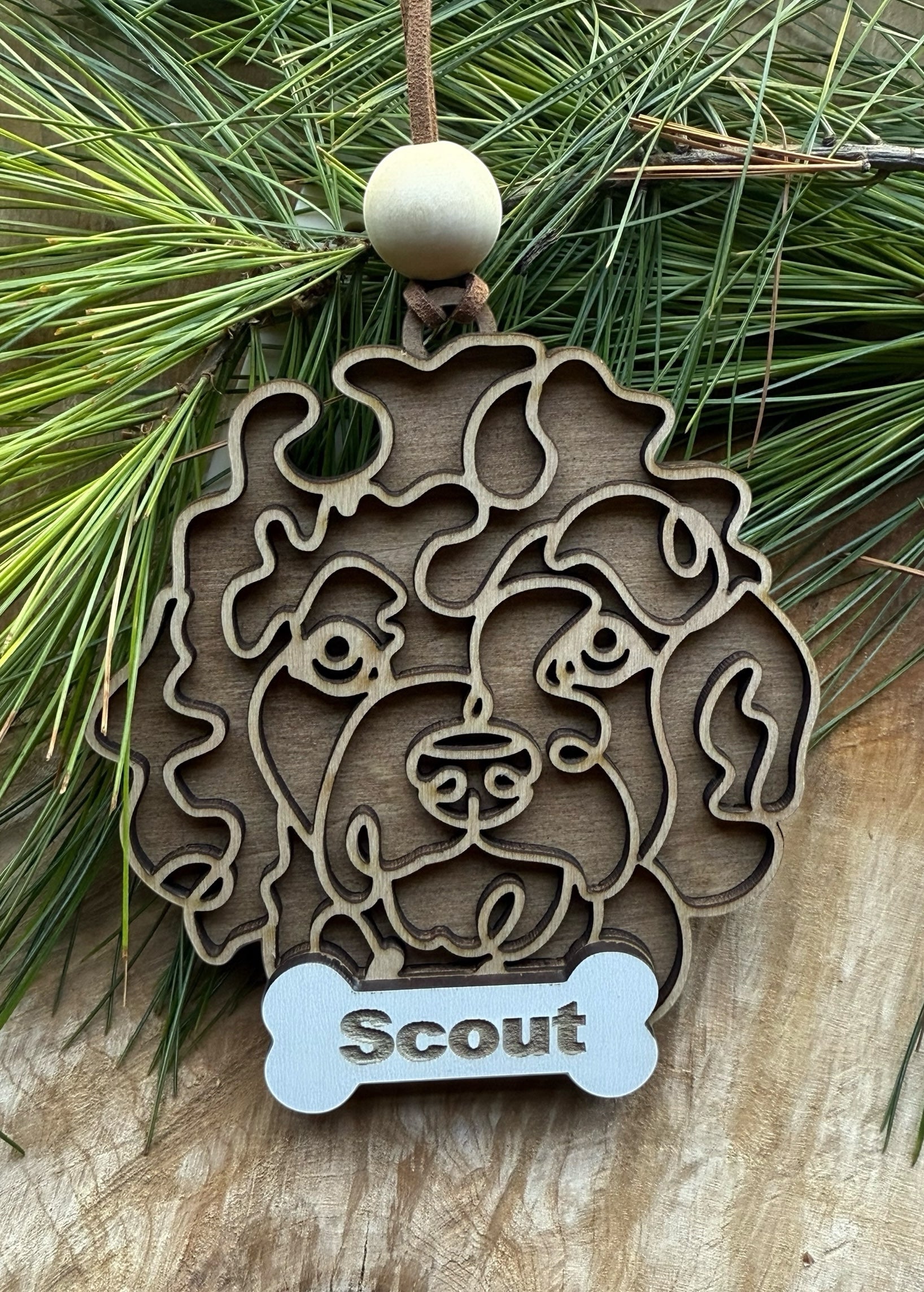 Dog Breed Ornament - Personalized