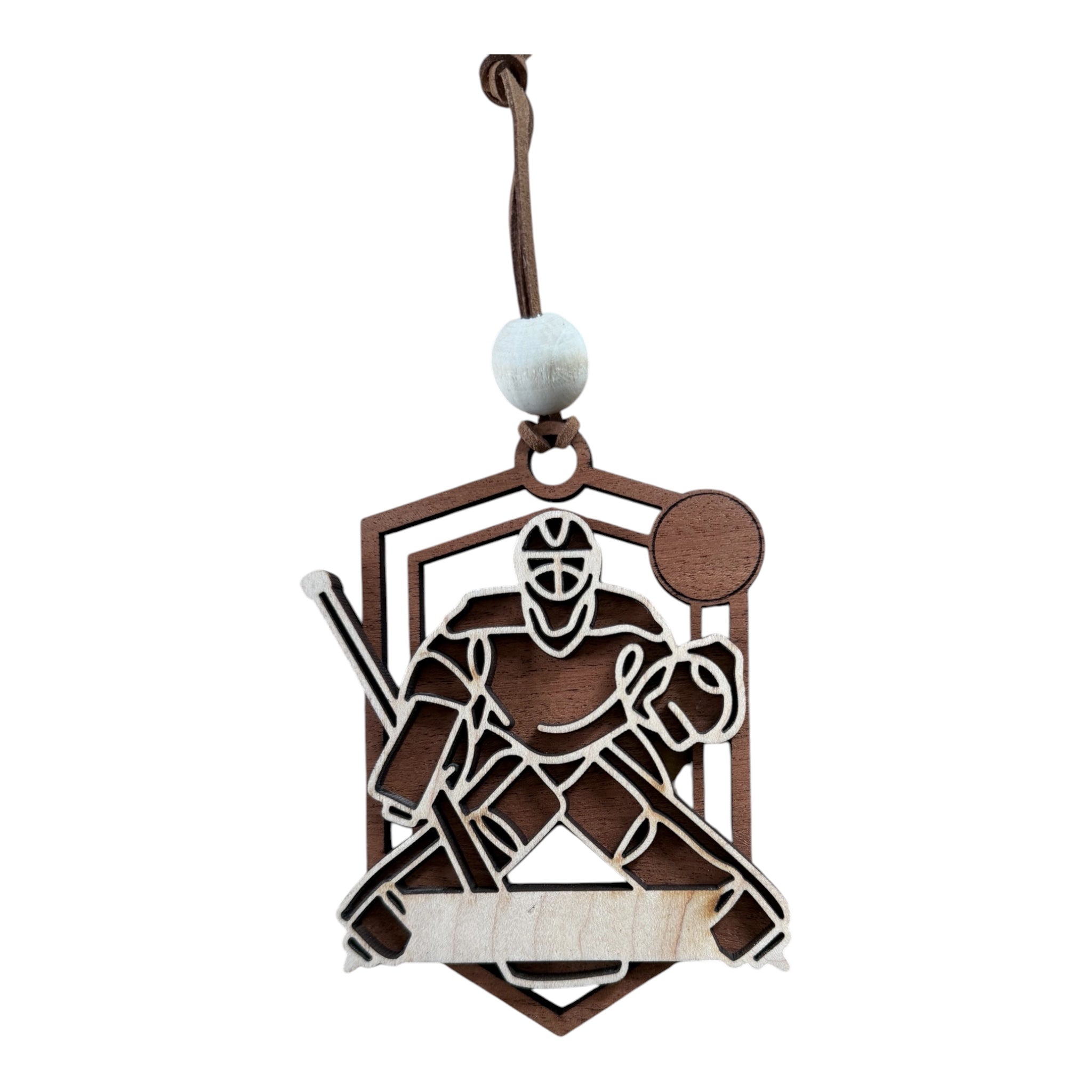 Personalized Hockey Player  Ornament