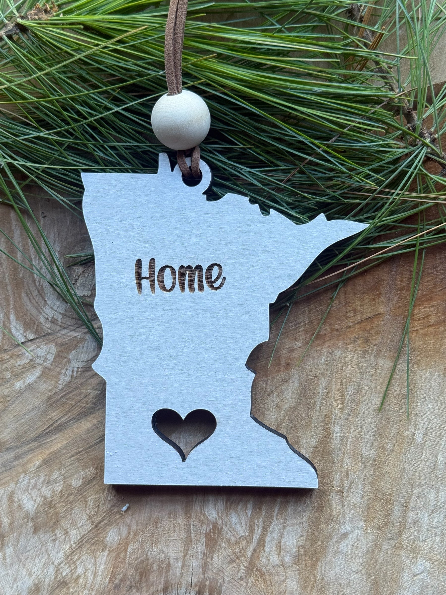 Minnesota "Home" Ornament
