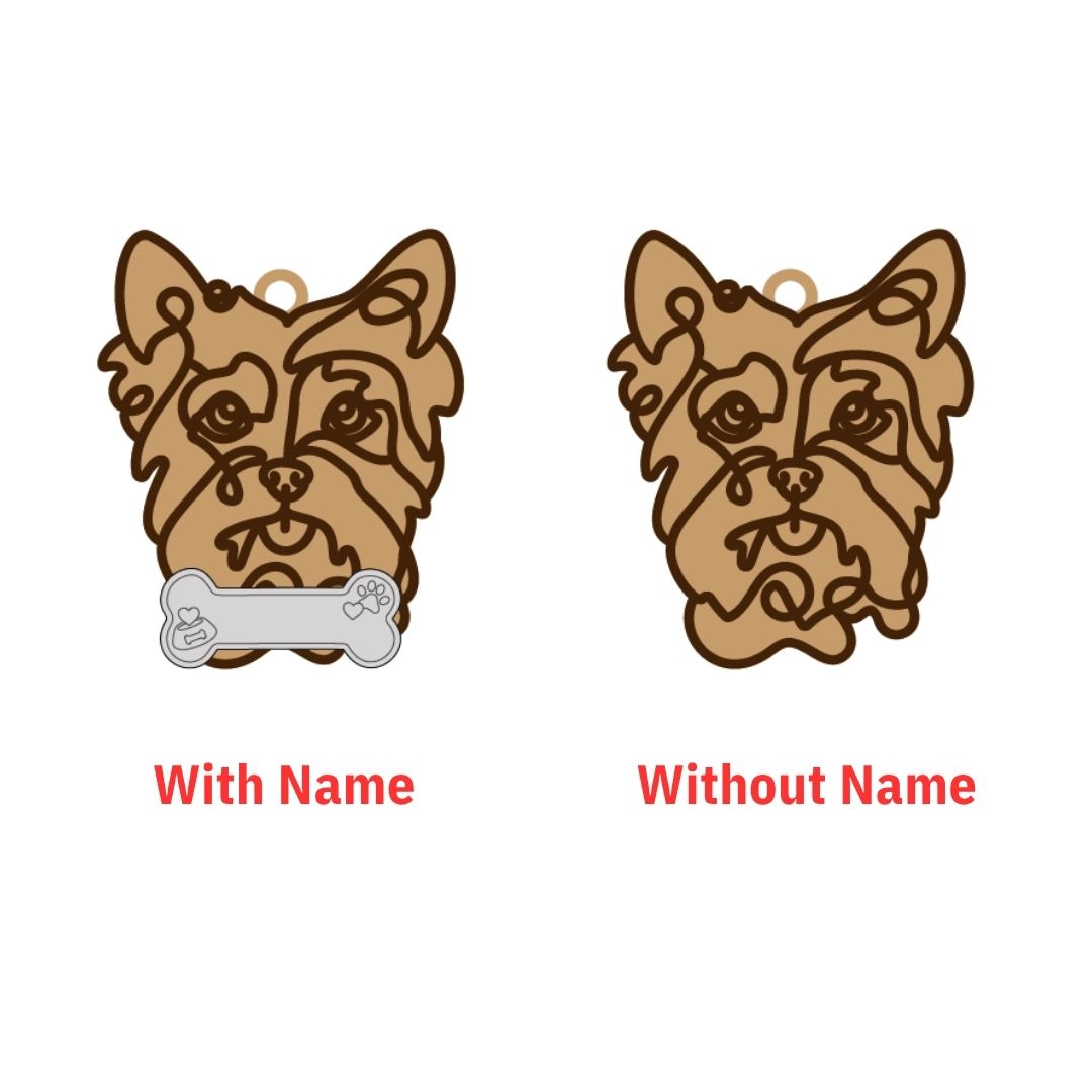 Dog Breed Ornament - Personalized