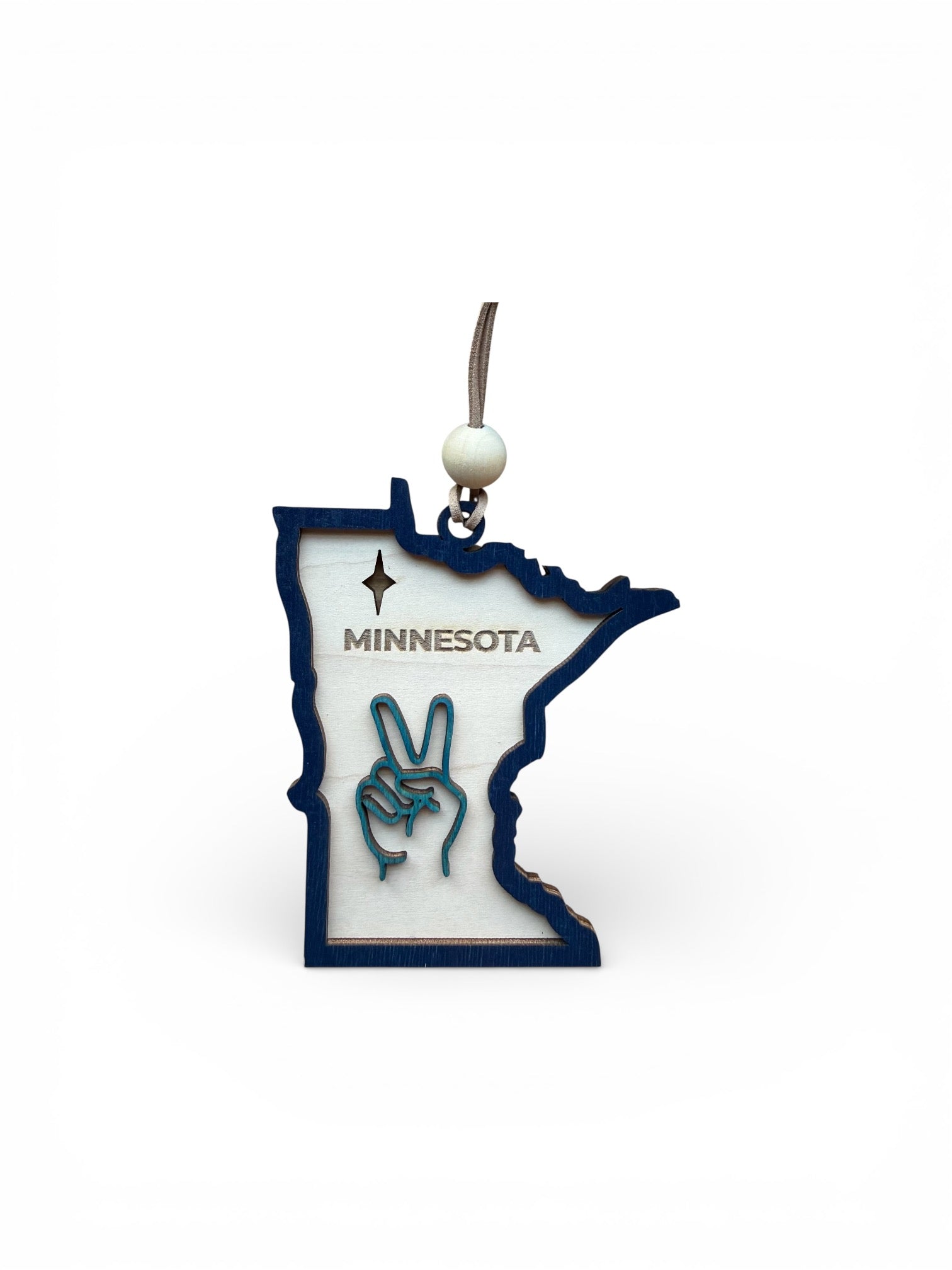 Minnesota Peace Ornament