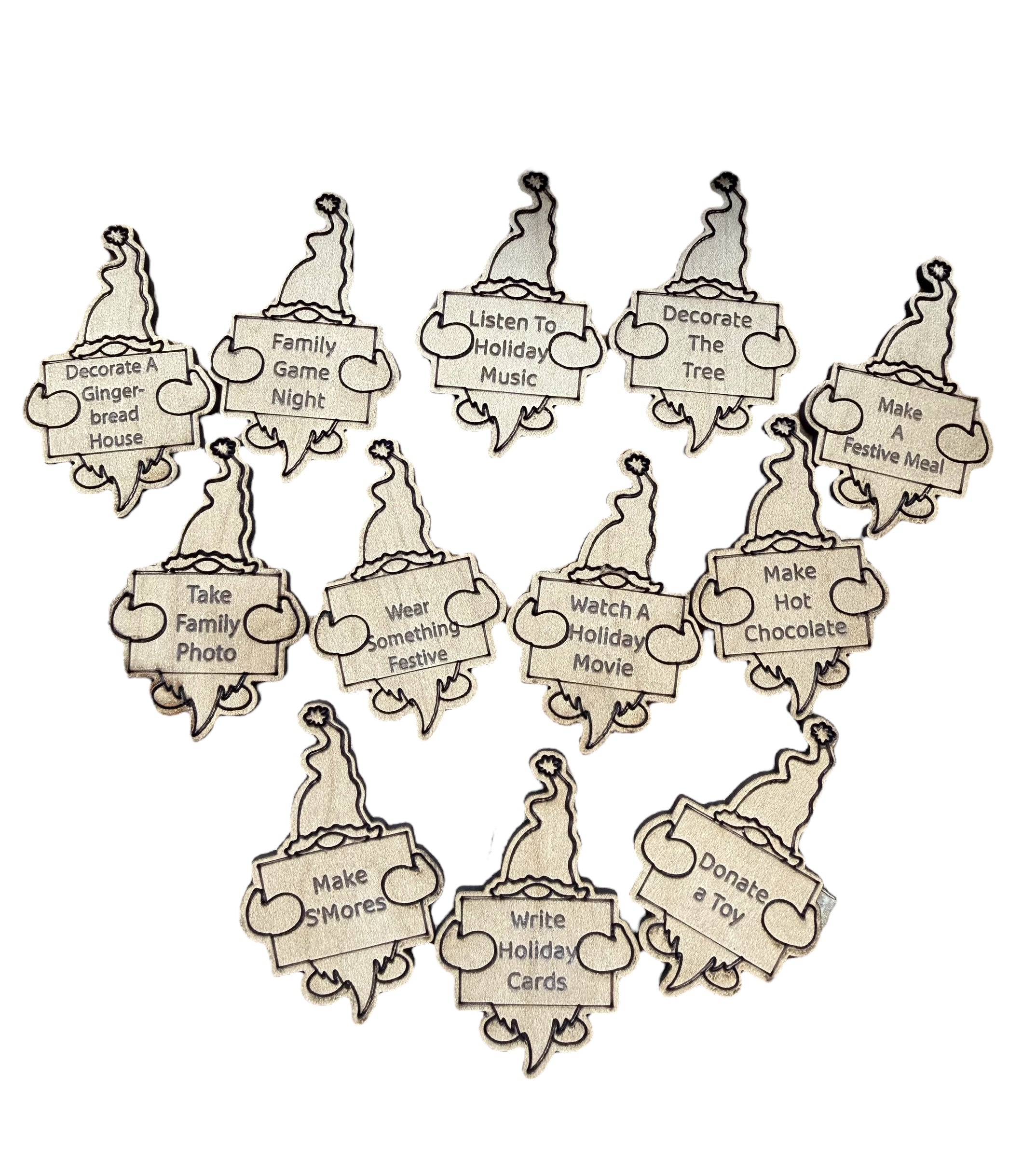 Holiday Activity Tokens - Screen-free Activities to Celebrate the Season